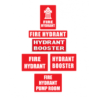 Fire Hydrant & Sprinkler Signs