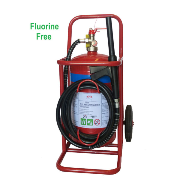 25L Foam FFF Fluorine Free Mobile Extinguisher