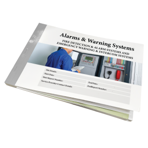 BFDNWI Alarms & Warning Systems Logbook | AS 1851:2012