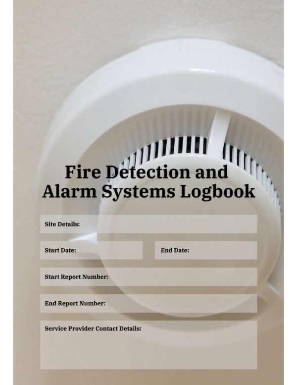 Book - Fire Alarm Systems Service Record