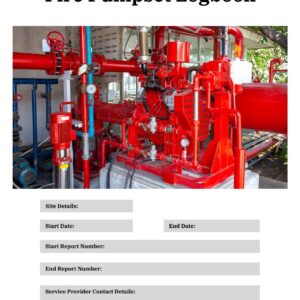 Book - Fire Pumpset Installation Service Record