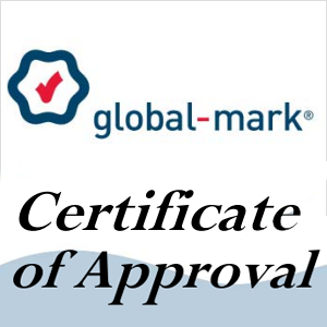 Global Mark Certificate of approval