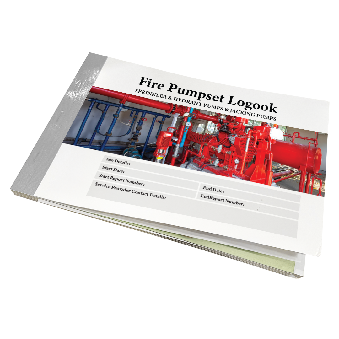Diesel & Electric Fire Pump Logbook | Sprinkler & Hydrant Systems