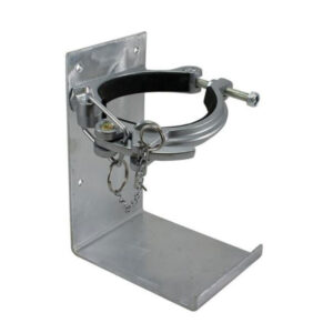 Heavy Duty Vehicle Bracket Suited for 4.5Kg Extinguisher (Cannon Style) - SILVER Galvanized