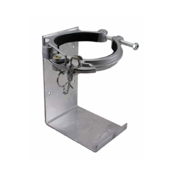 Heavy Duty Vehicle Bracket Suited for 9.0Kg Extinguisher (Cannon Style) - SILVER Galvanized