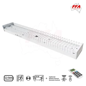 FFA-LEM220WG – 2x20w 4 Foot Twin LED Emergency Light – Wire Guard