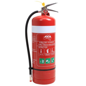 9.0 kg ABE Dry Chemical Powder Extinguisher with Wall Bracket