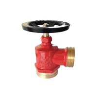 Hydrant Landing Valve DN65., INLET connection 80mm (3") Grooved and 65mm Female BSP. OUTLET: NSW 5v thread. Approved to AS2419.2