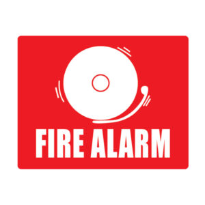 Fire Alarm with BELL 250mm x 200mm