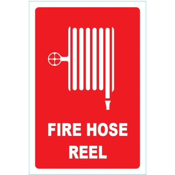 Fire Hose Reel Sign (Metal) 155mm x 230mm