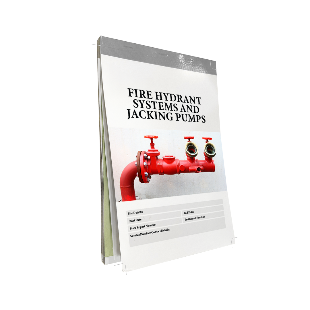 Fire Hydrant Systems & Jacking Pumps Logbook | AS 1851:2012