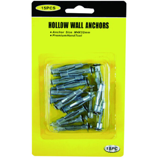 Hollow Wall Anchors 15 PCS Per Pack