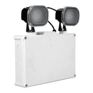 IP65 LED Twin Spot Emergency Light (Weatherproof) (280mm x 65mm x 300mm)