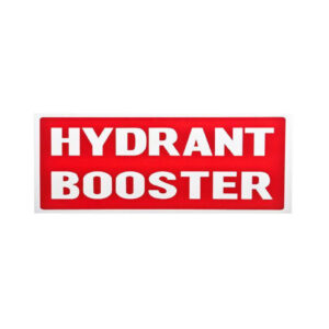 Hydrant Booster Sign (Small) 300mm x 100mm