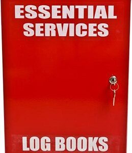 Essential Services Log Book Cabinet (Metal) with 0