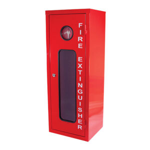 9.0kg Metal Lockable Fire Extinguisher Cabinet (280mm x 258mm x 710mm)