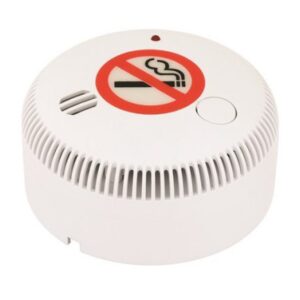 No Smoking Smoke Alarm PE 9V Battery built in Relay