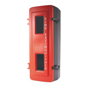 9.0kg Large Plastic Fire Extinguisher Cabinet (317mm x 265mm x 825mm)