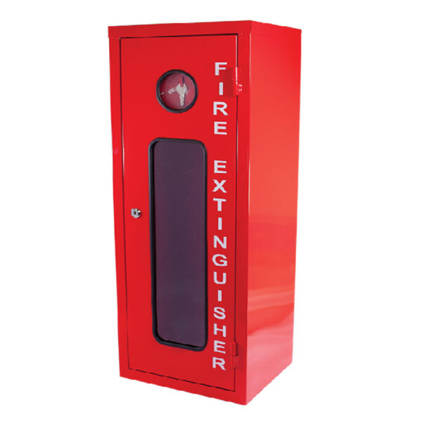 4.5kg Metal Lockable Fire Extinguisher Cabinet (280mm x 202mm x 546mm)
