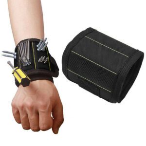 Magnetic Polyester Bracelet Portable Electrician Wristband Screw Tool Bag