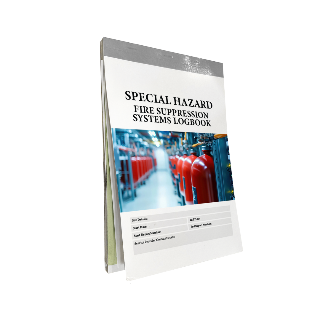 Special Hazard Fire Suppression Systems Logbook | AS 1851:2012