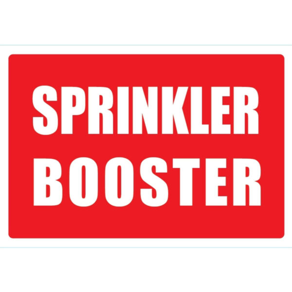 Sprinkler Booster (Metal) large 220mm x 320mm