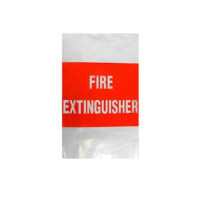 THICK UV Plastic Cover to Suits for 4.5kg Fire Extinguisher (380mm x 520mm)