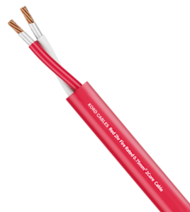 Flat Red TPS Cable - Fire Factory-Australia - Silverwater