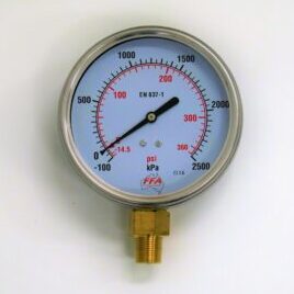 HPG-NA-2500-LL-Hydrant Pressure Gauge – Liquid 110mm