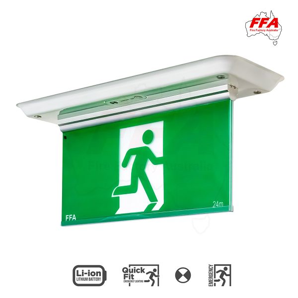 EX80LED 4W LED Blade Exit Light | Slimline Emergency Exit Light