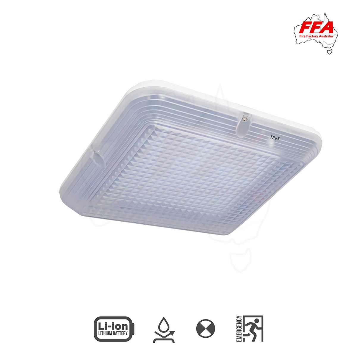 FFA-WPSEL – 25W LED Square Weatherproof- Emergency Light