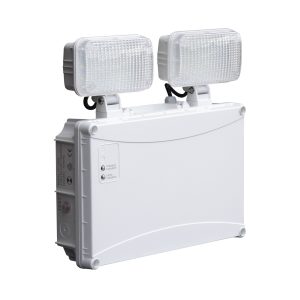 HT-C806 – IP65 LED Twin Spot Emergency Light Weatherproof