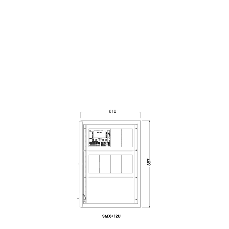 SMX+ Addressable Fire Alarm Control Panel (Fire-Lite) - Image 4
