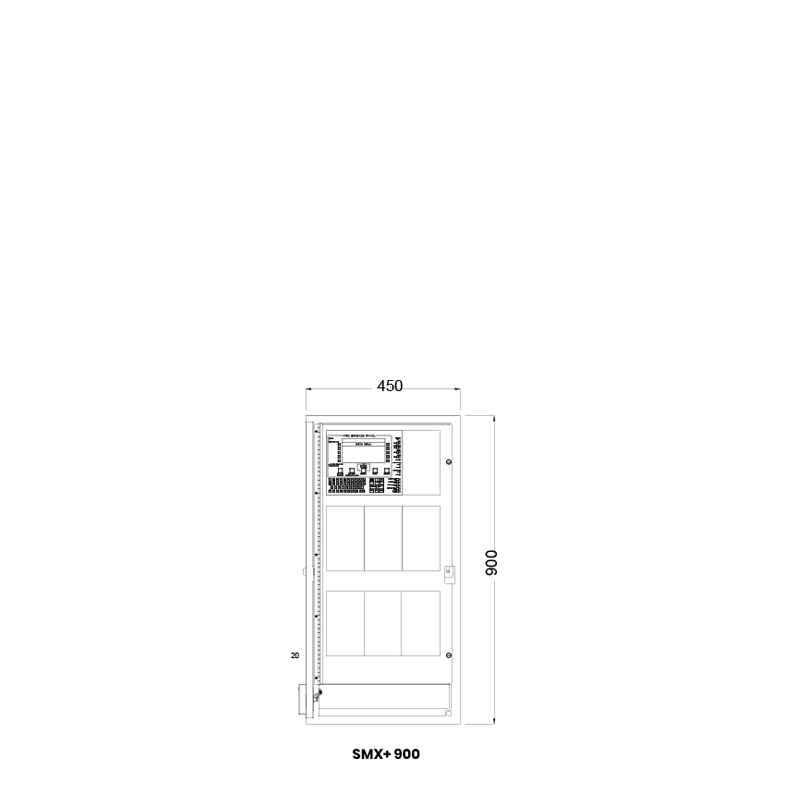 SMX+ Addressable Fire Alarm Control Panel (Fire-Lite) - Image 3