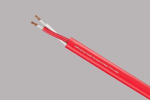 Twisted TPS cable with durable fire-resistant insulation for safe electrical installation
