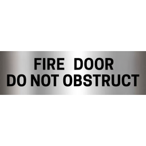 FDSDNO-BS – Fire Door Do Not Obstruct
