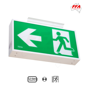 FFA-JEX32M-CM – 7W Jumbo Exit Light 32M (Ceiling Mounted)