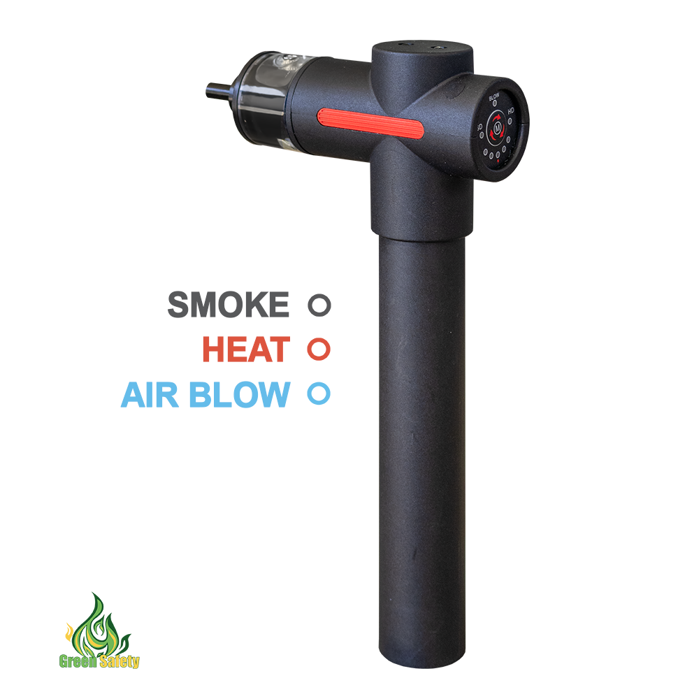 SBH Three-in-One Fire Alarm & Detector Tester – Smoke, Heat, Air Blow