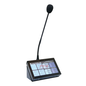 A4660 – 7″ Master Paging Console Black