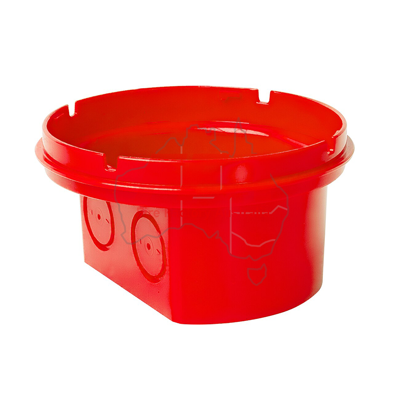 CWR – Conventional deep mounting base, IP65, Red, 5 pack