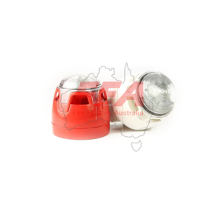 CWSS/CWST Series – Outdoor AAD & VAD, red body , white flash, clear lens, IP65 deep base (Conventional)