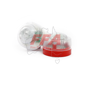 CWST-RR-S5 – Indoor VAD, red body, red flash, clear lens, low profile base (Conventional)