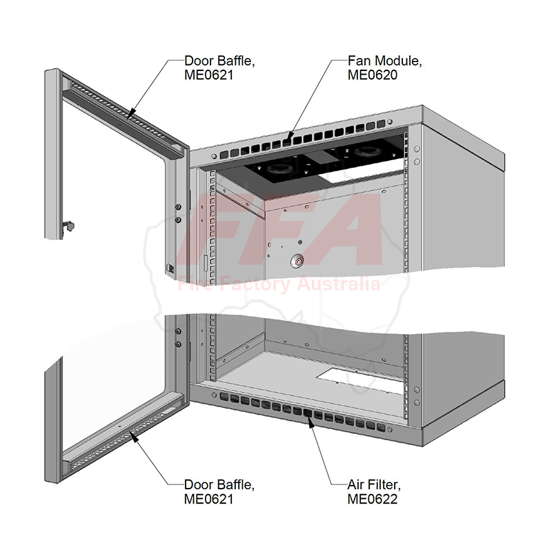 FP2019 – FP, QE20 RACK CAB COOLING MODULES