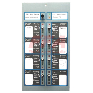 SCE-8L – Smoke Control Lamp Driver (Expander) Kit 8 x switch groups
