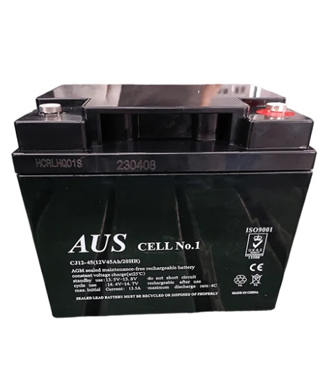DC12-45 – 12V 45AH Deep Cycle Rechargeable Battery