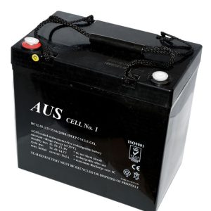 DC12-55 – 12V 55AH Deep Cycle Rechargeable Battery