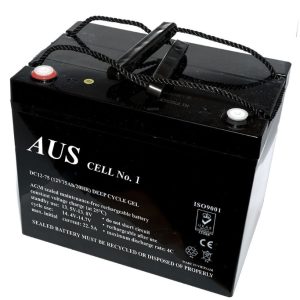 DC12-75 – 12V 75AH Deep Cycle Rechargeable Battery