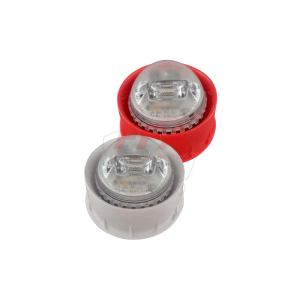 Wall Mount Sounder + Strobe EN54-23 W-CAT WHITE FLASH WHTE BODY (Addressable)