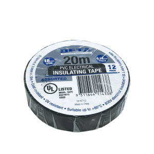 PVC Insulation Tape – 18mmx20m Black