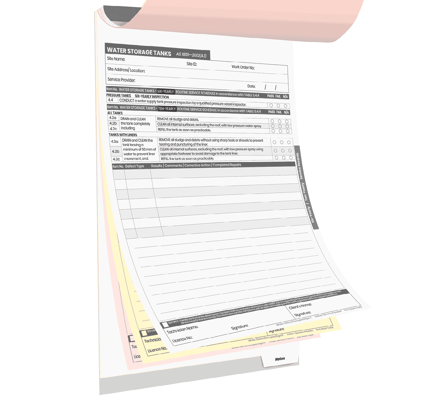 Water Storage Tanks Logbook - Image 5